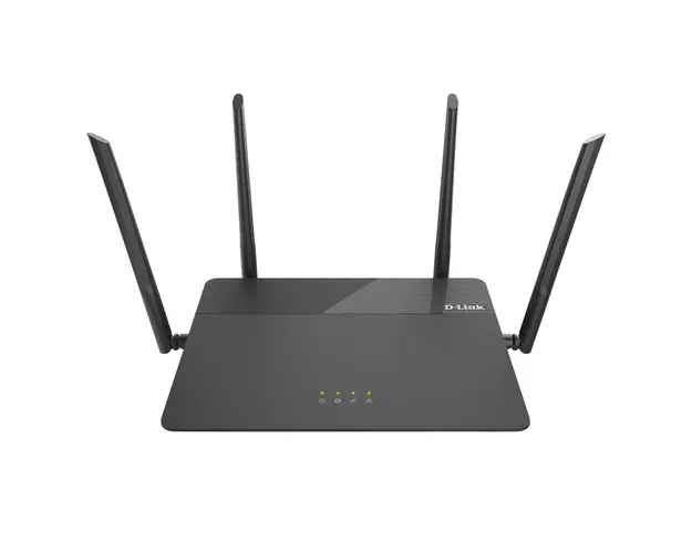 Router wireless Gigabit Dual Band D-Link AC1900 DIR-878, 5 porturi, 2.4/5.0 GHz, MU-MIMO, 1900 Mbps