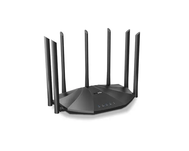 Router wireless Gigabit Dual Band Tenda AC23, 1 port WAN, 3 porturi LAN, 2000 Mbps