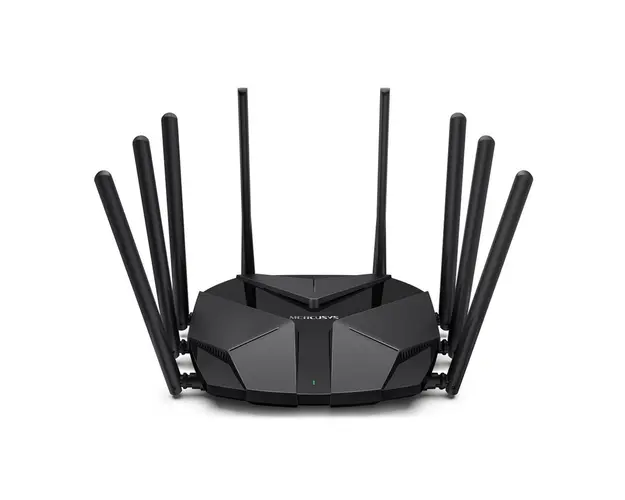 Router wireless Dual-Band Mercusys AX6000 MR90X, 2.4-5 GHz, Wi-Fi 6, 6000 Mbps, 4 porturi