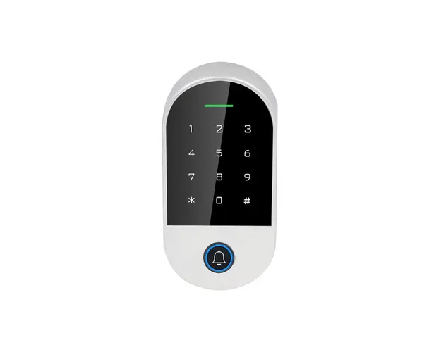 Cititor biometric standalone Bluetooth cu card si tastatura touchscreen Secukey HF2-BT, 125khz, compatibil Tuya
