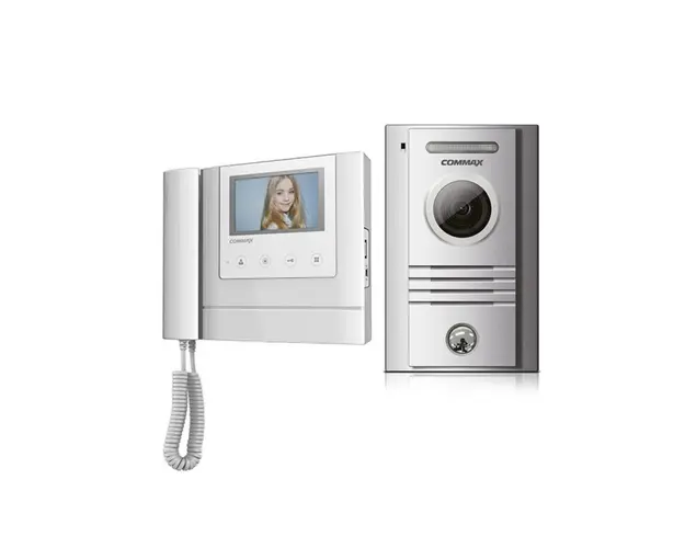 Set videointerfon Commax ECO SET CDV-43N, 1 apartament, display LCD 4.3 inch, aparent