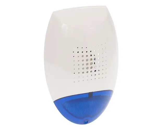 Sirena de exterior cu LED Satel SP-500BL, 120 dB, tamper, albastru