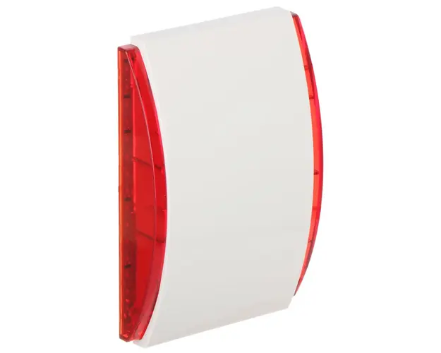 Sirena de interior cu LED Satel SPW-220 R, 120 dB, 3 tonuri, rosu