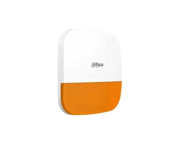 Sirena wireless cu flash exterior Dahua ARA13-W2, 110 dB, 868 MHz, RF 1200 m