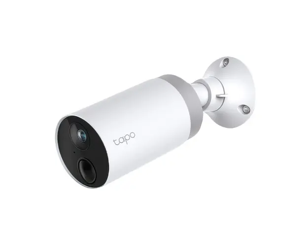 Sistem 2 camere de supraveghere IP exterior cu acumulatori TP-Link Tapo C400S2, Wi-Fi, 2K, 4mm, IR 15m, microfon, difuzor, slot card