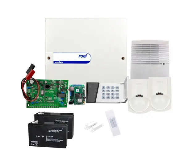 Sistem alarma antiefractie Cerber C52 + comunicator IP/GPRS