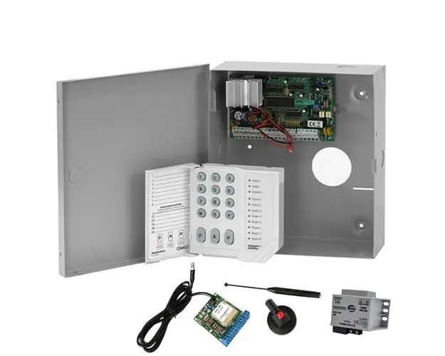 Sistem alarma antiefractie DSC Power PC 585 + SEKA GPRS, 1 partitie, 4 zone, 38 utilizatori