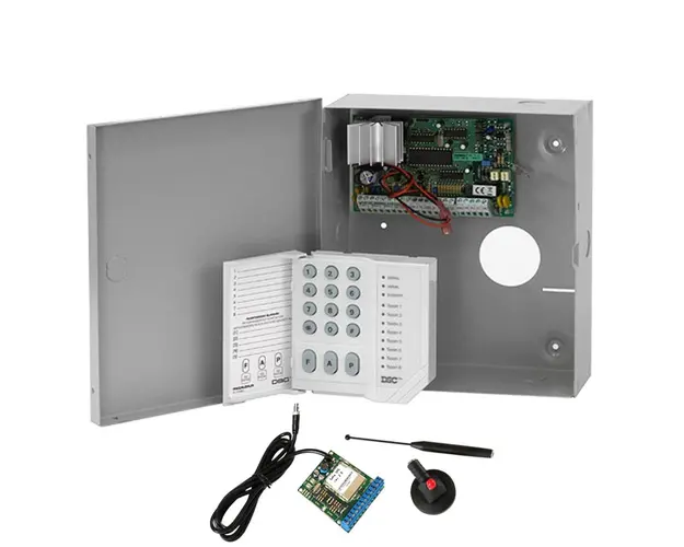 Sistem alarma antiefractie DSC Power PC 585-SMS, 1 partitie, 6 zone, 48 utilizatori