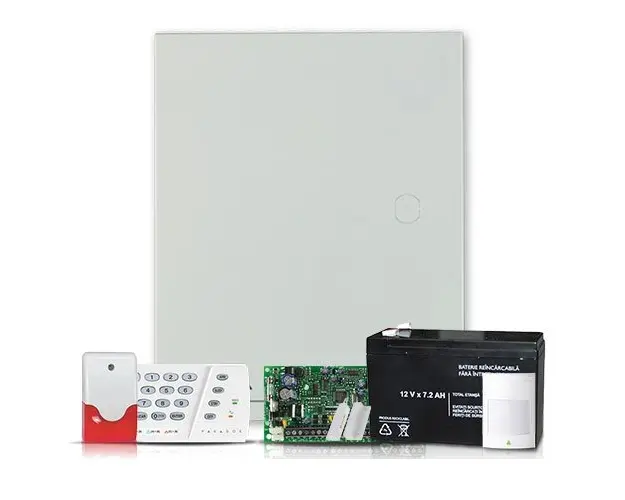 Sistem alarma antiefractie Paradox Spectra SP 4000 INT, 4 zone, 2 partitii