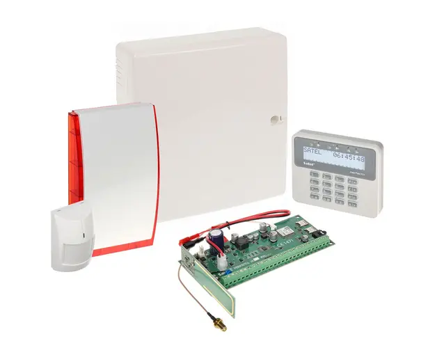 Sistem alarma antiefractie wireless Satel PERFECTA 16 WRL, 2 partitii, 8-16 zone, 4-12 iesiri, 15 utilizatori