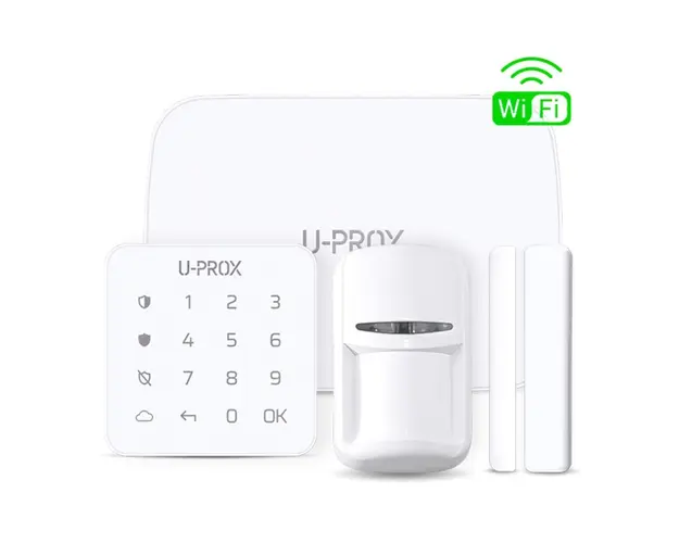 Sistem de alarma antiefractie wireless U-PROX MP WIFI, 30 partitii, 99 zone, 60 utilizatori, GSM, WiFi