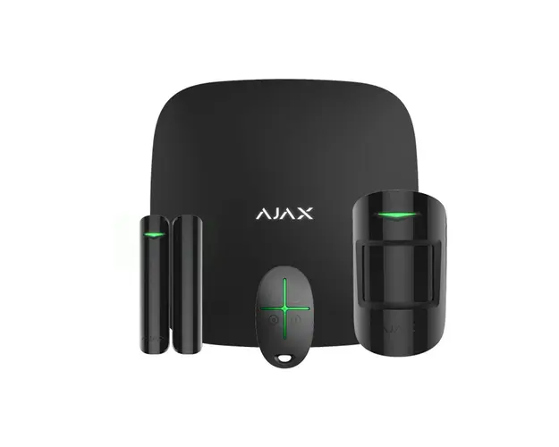 Sistem de alarma wireless Ajax Starter kit BL, 868/915 MHz, 2000 m, pet immunity