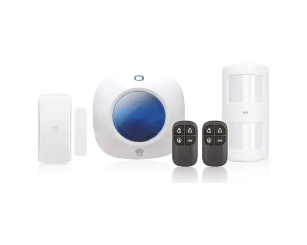 Sistem de alarma wireless Chuango CG-105S, 8 m detectie, 90 dB
