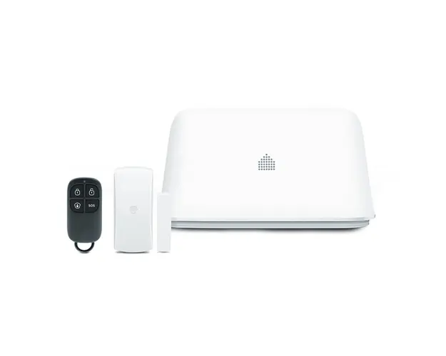 Sistem de alarma wireless Chuango OV6, sirena 90dB, 433.92 MHz, telecomanda, contact magnetic usa/geam