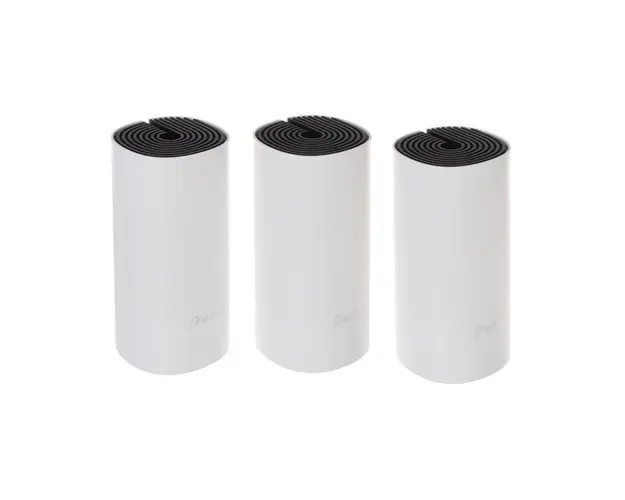 Sistem Mesh Gigabit Dual Band TP-Link DECO M4 (3-PACK), 2 porturi, 2.4/5.0 GHz, 370 m, 1200 Mbps