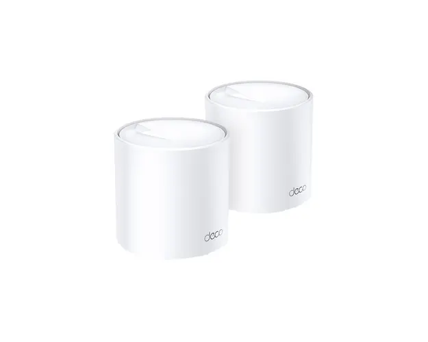 Sistem Mesh Gigabit Dual-Band TP-Link DECO X20 (2-PACK), 2 porturi, 2.4/5.0 GHz, 538 m, 1775 Mbps