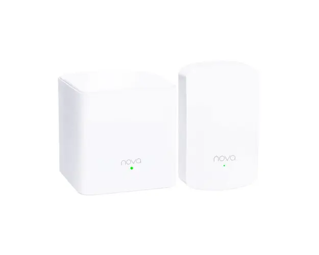 Sistem Mesh wireless Gigabit Dual Band Tenda Nova MW5(2-PACK), 325 mp, 2.4/5.0 GHz, 1200 Mbps