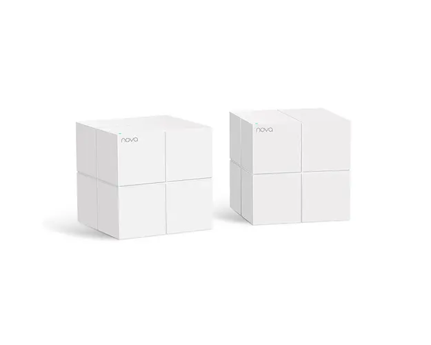Sistem Mesh wireless Gigabit Dual Band Tenda Nova MW6 (2-PACK), 350 mp, MU-MIMO, 2.4/5.0 GHz, 1200 Mbps