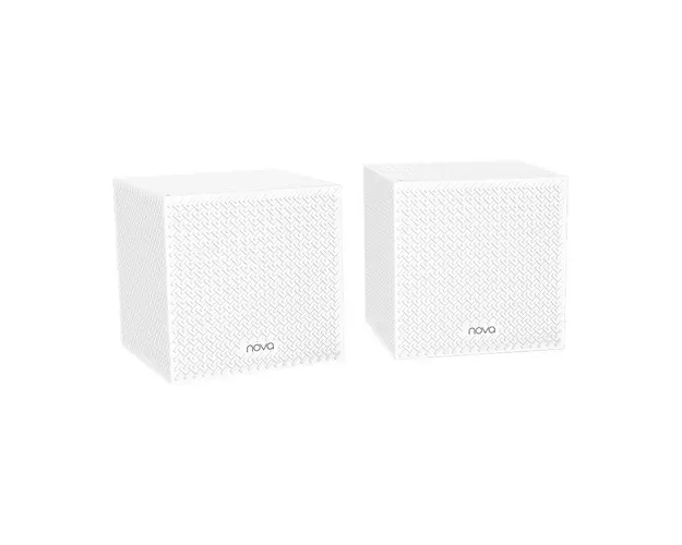 Sistem Mesh wireless Tri Band Tenda Nova MW12 (2-pack), 2.4/5.0 GHz, 350 m, 1200 Mbps