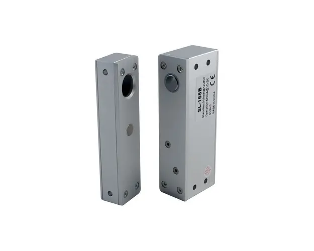 Mini bolt electromagnetic SL-165B, fail safe, temporizare, 800 kgf