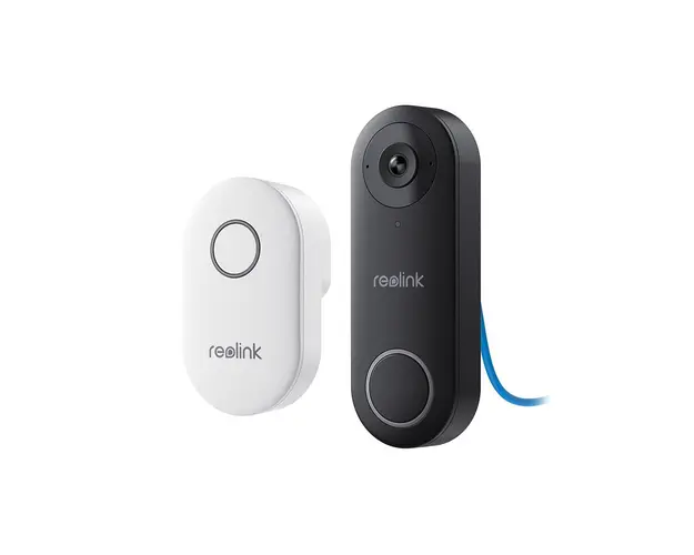 Sonerie video wireless Reolink Video Doorbell PoE D340P, 2K, slot card, night vision, vizualizare de pe telefon, detectie miscare