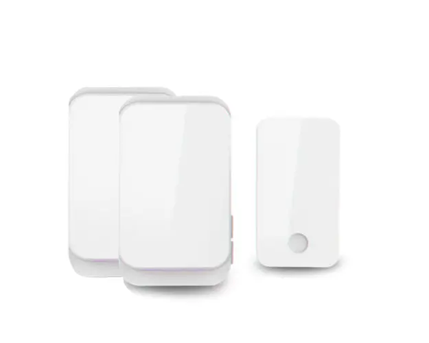 Sonerie wireless kinetica cu 2 posturi de interior TopVista H603, 95 dB, 150 m, instalare usoara