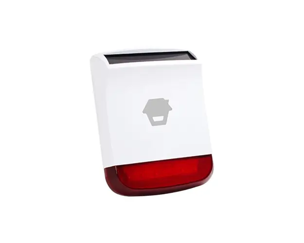 Sirena de exterior stroboscopica wireless cu incarcare solara Chuango SPS-260, 110 dB, RF 80 m, IP65