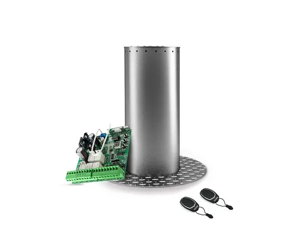 Stalp / bolard retractabil restrictionare acces auto Motorline MPIE10/800, 24 VDC, inox