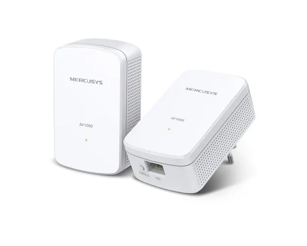 Starter Kit PowerLine Gigabit Mercusys AV1000 MP500 KIT, 1 Gbps, 300 m