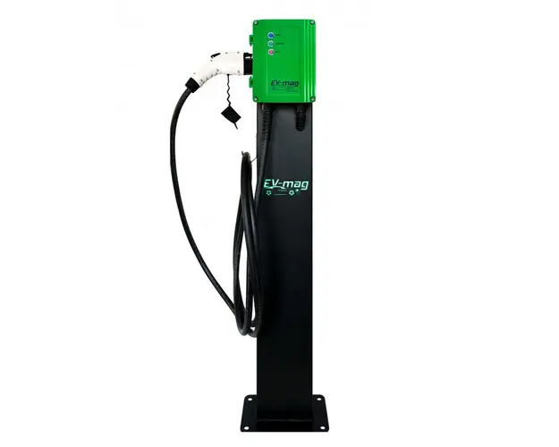 Statie fixa incarcare masini electrice EV-MAG GS103T1GCS, 3.6 kW, type 1, monofazat, montaj pe stativ