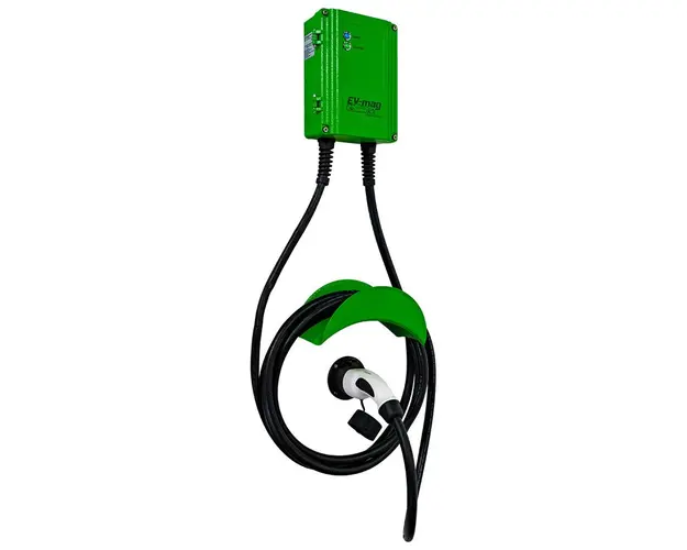 Statie fixa incarcare masini electrice EV-MAG GS107T2GC, 7 kW, type 2, monofazat