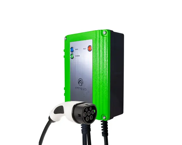Statie fixa incarcare masini electrice EV-MAG GS107T2GC-CP-S, 7 kW, Type 2, bluetooth, monofazat, comutator de putere