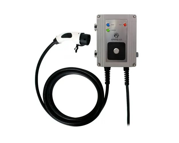 Statie fixa incarcare masini electrice EV-MAG GS322T2GC-CP, RFID, 22 kW, Type 2, trifazat, comutator de putere
