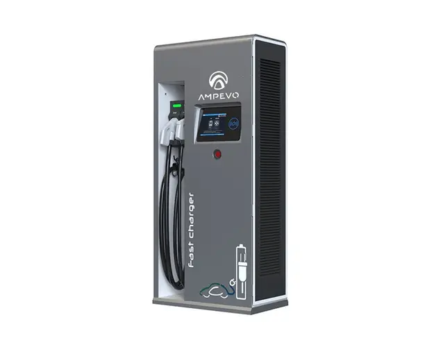 Statie incarcare masini electrice EV-MAG AMPEVO DC 60 KW, mufa CCS 2, RFID, 4G, ecran LCD tactil, alimentare 3P 400V
