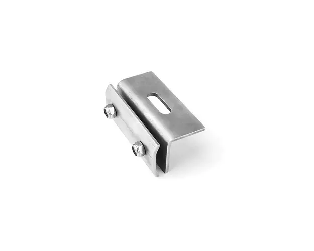 Suport tip clema fixare panou solar, otel inoxidabil, acoperis tabla faltuita 