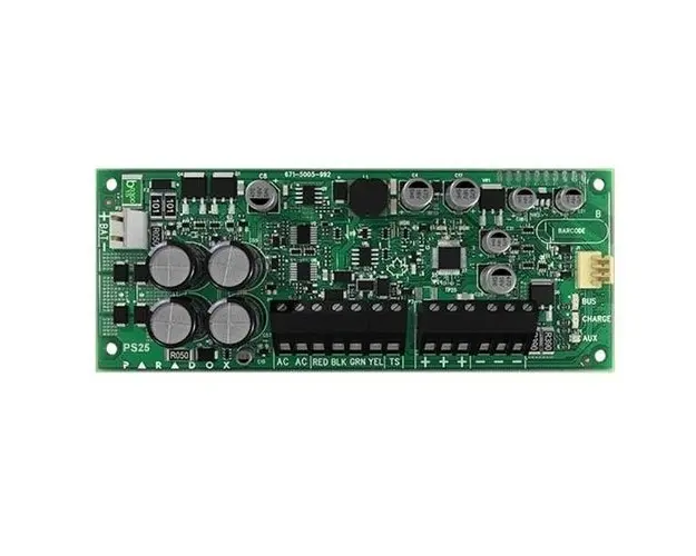 Sursa de alimentare in comutatie Paradox PS25, supervizata 2.8 A, functie stand-alone