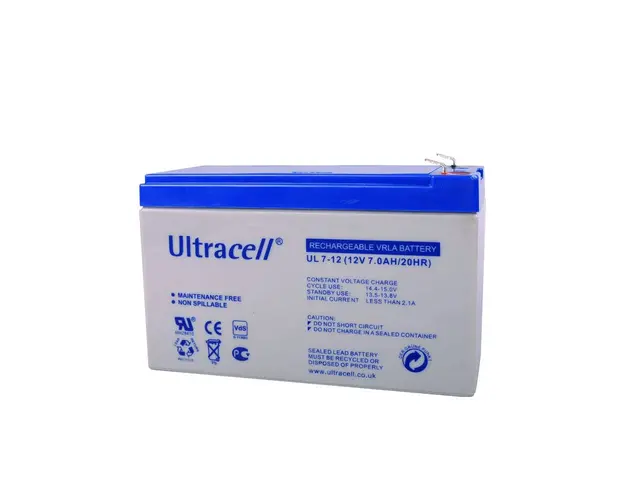 Acumulator Ultracell 7 Ah, 12 V, F1/F2