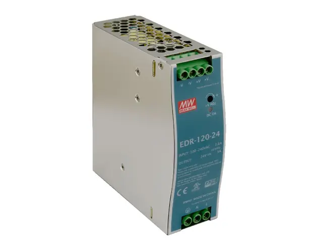Sursa de alimentare pe sina DIN MeanWell EDR-120-24, 24 V, 120 W, 5 A