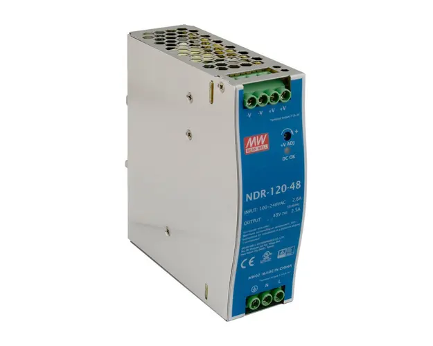 Sursa de alimentare pe sina DIN MeanWell NDR-120-48, 48 V, 120 W, 2.5 A