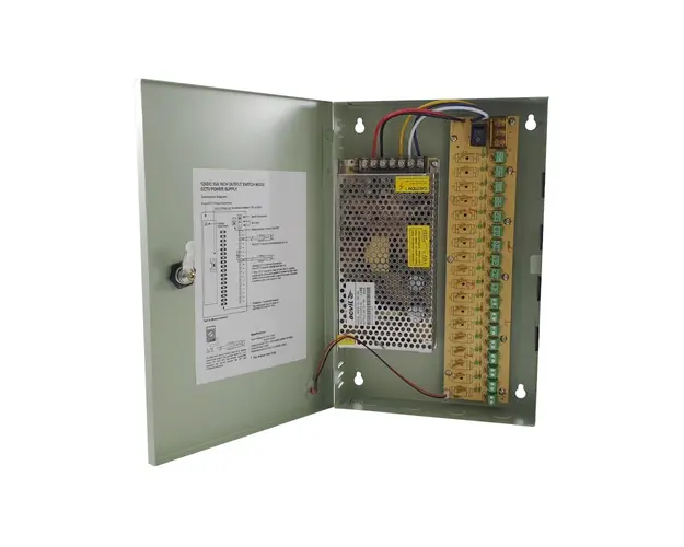 Sursa de alimentare SMPS 12V 15A-18C, 18 canale, 15 A