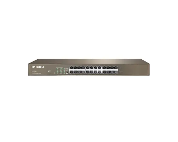 Switch 24 porturi Gigabit IP-COM G1024G, 8000 MAC, 48 Gbps, fara management
