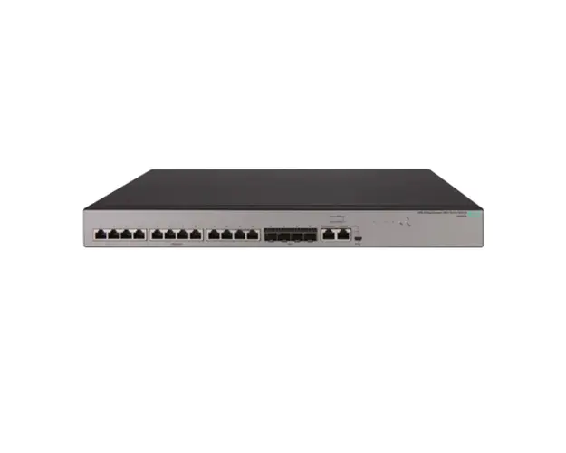 Switch cu 12 porturi Aruba JH295A, 320 Gbps, 16.000 MAC, 4 porturi SFP+, 1U, cu management