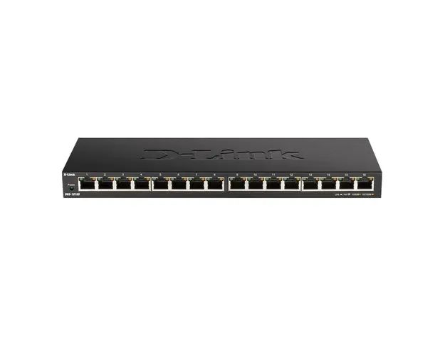 Switch cu 16 porturi D-Link DGS-1016S, 32 Gbps, 8.000 MAC, fara management