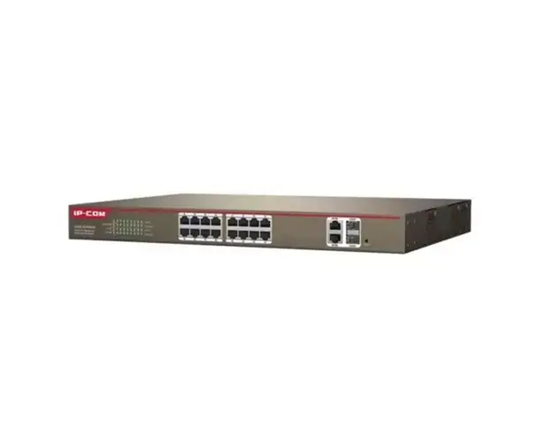 Switch cu 16 porturi IP-COM S3300-18-PWR-M, 7.2 Gbps, 2 SFP, fara management