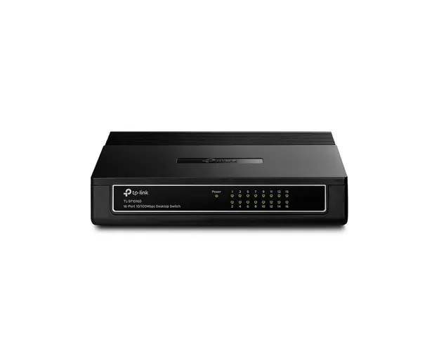 Switch cu 16 porturi TP-Link TL-SF1016D, 2000 MAC, 3.2 Gbps