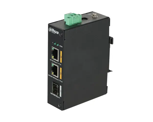 Switch cu 2 porturi PoE Dahua PFS3103-1GT1ET-60