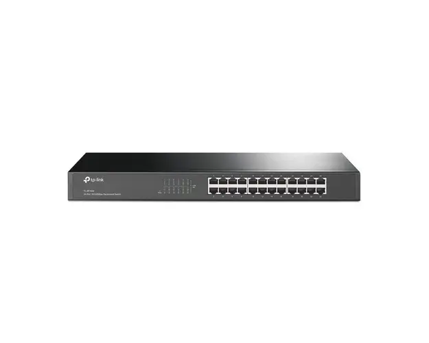 Switch cu 24 de porturi TP-Link TL-SF1024, 8000 MAC, 4.8 Gbps