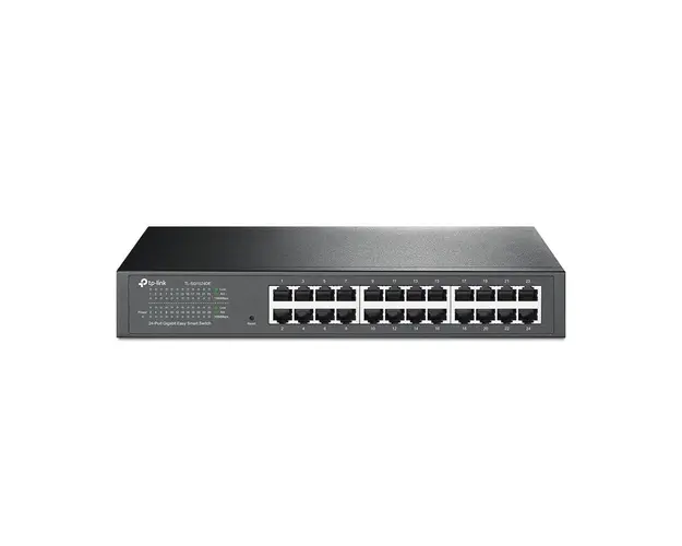 Switch cu 24 de porturi TP-Link TL-SG1024DE, 8000 MAC, 48 Gbps