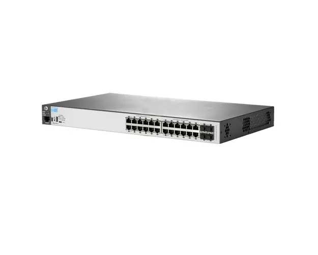 Switch cu 24 porturi Aruba J9776A, 56 Gbps, 4 porturi SFP, 1U, cu management