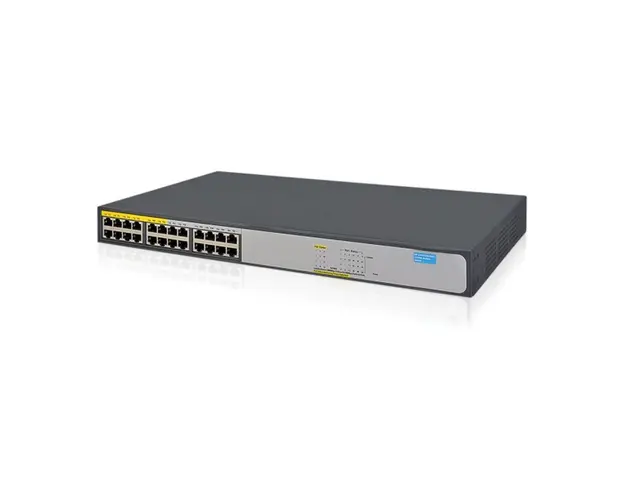 Switch cu 24 porturi Aruba JH019A, 48 Gbps, 35.7 Mpps, 8192 MAC, 1U, PoE+, fara management